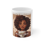 Hirsute Girl Mug 11oz