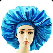 Satin Bonnet Fashion Stain Silky Big Bonnet