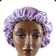 Satin Bonnet Fashion Stain Silky Big Bonnet