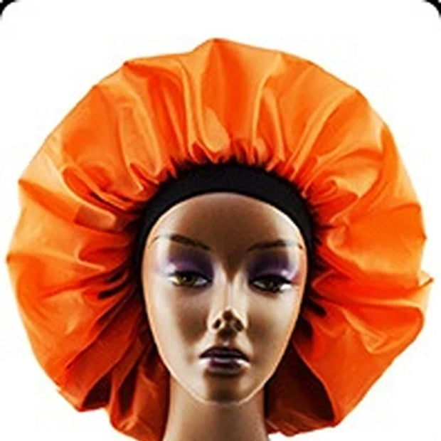 Satin Bonnet Fashion Stain Silky Big Bonnet